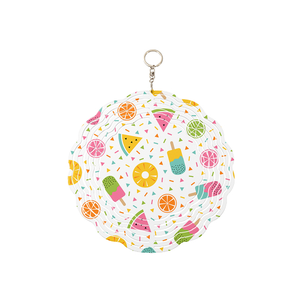 HPN SubliCraft Circle Sublimation Aluminum Wind Spinner - HeatPressNation