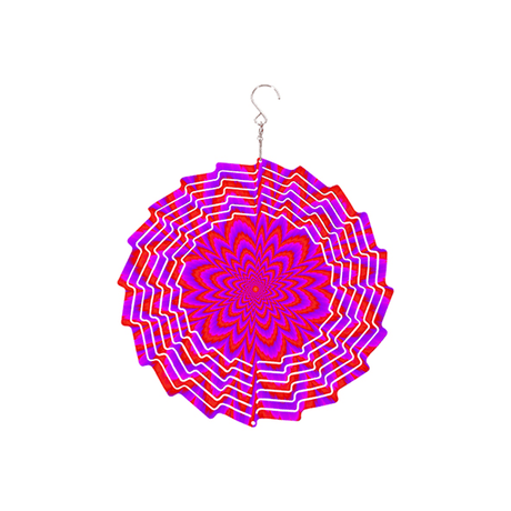 HPN SubliCraft Flower Sublimation Aluminum Wind Spinner - HeatPressNation