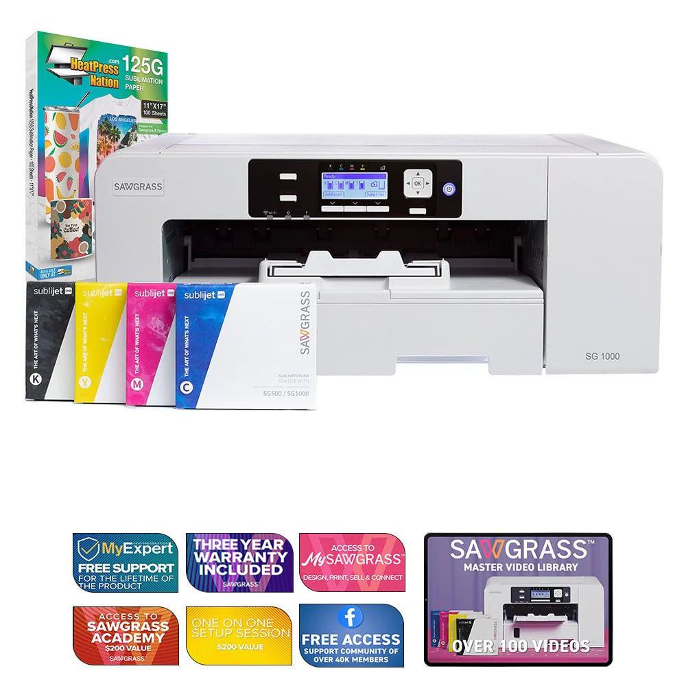 Sawgrass Virtuoso SG1000 Complete Sublijet Sublimation Printer Kit