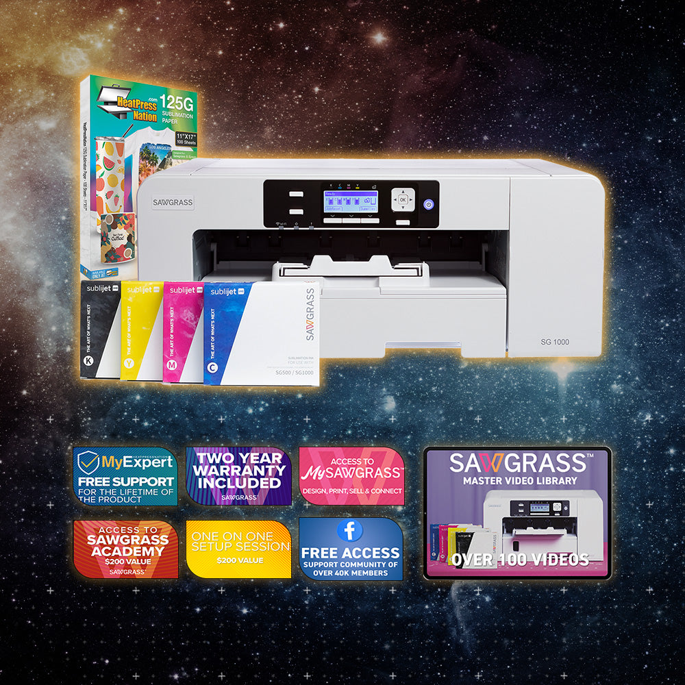 Sawgrass Virtuoso SG1000 Complete Sublijet Sublimation Printer Kit