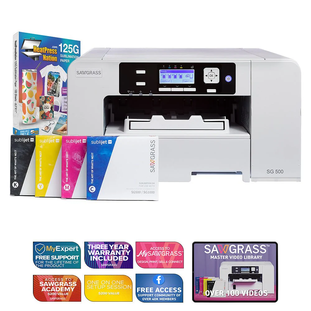 Sawgrass Virtuoso SG500 Complete Sublijet Sublimation Printer Kit