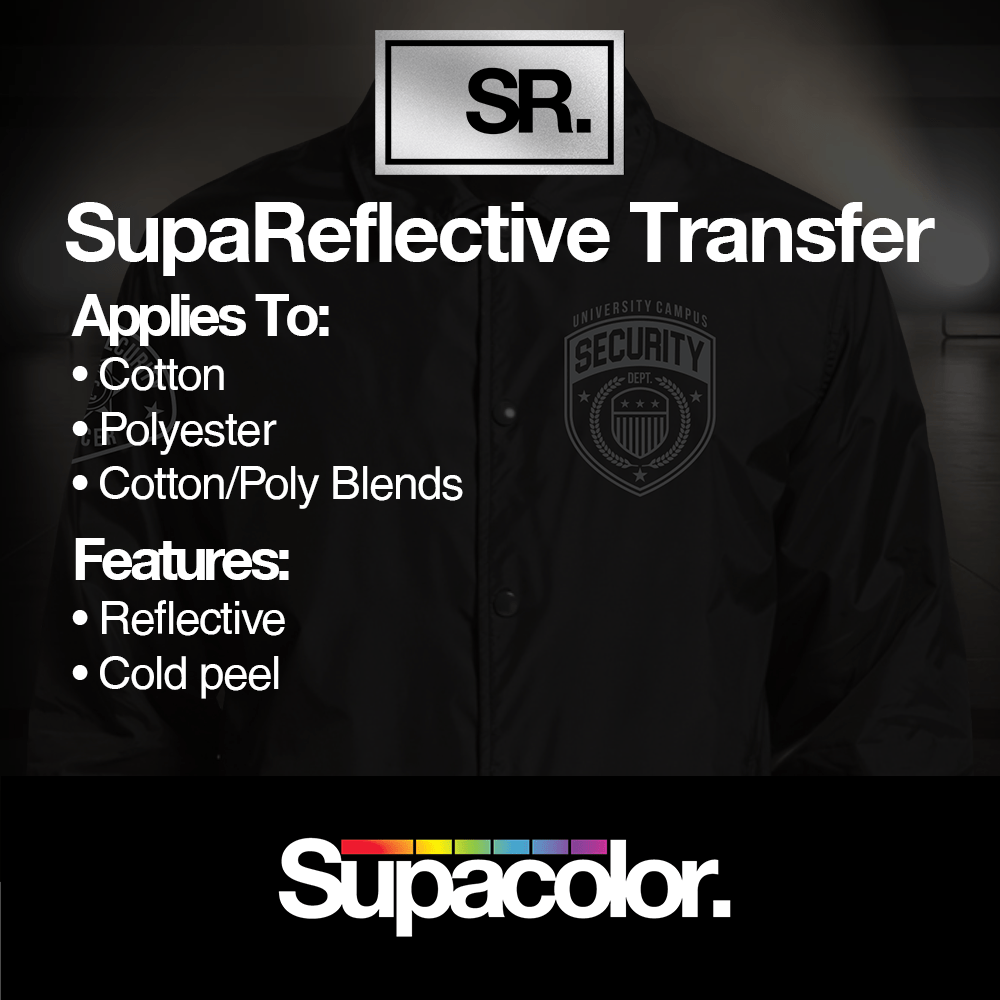 Supacolor SupaReflective Heat Transfer - HeatPressNation