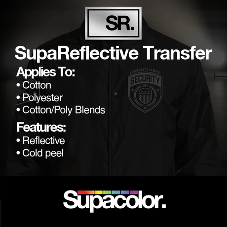 Supacolor SupaReflective Heat Transfer - HeatPressNation