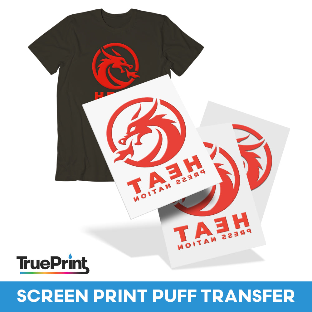 HPN TruePrint Puff Custom Heat Transfers