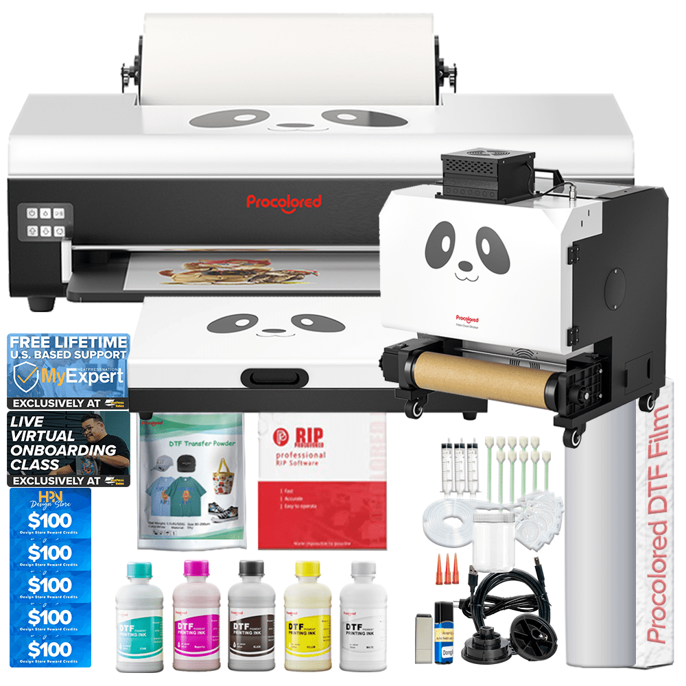 Procolored F8 DTF 8.2" A4 Printer Double Oven Shaker Kit - HeatPressNation