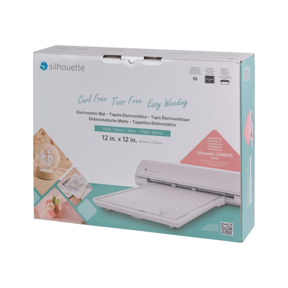 Silhouette CAMEO Electrostatic Mat White - 12 in. x 12 in. - HeatPressNation