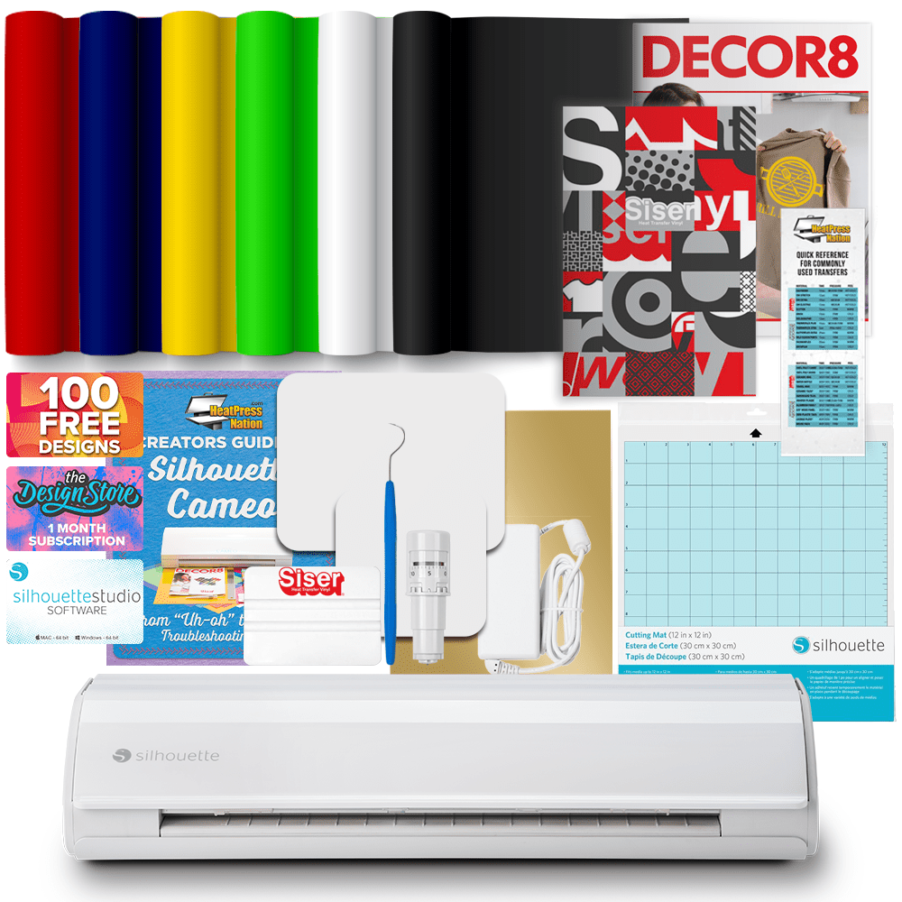 Silhouette Cameo 5 Siser Easyweed HTV Bundle - HeatPressNation