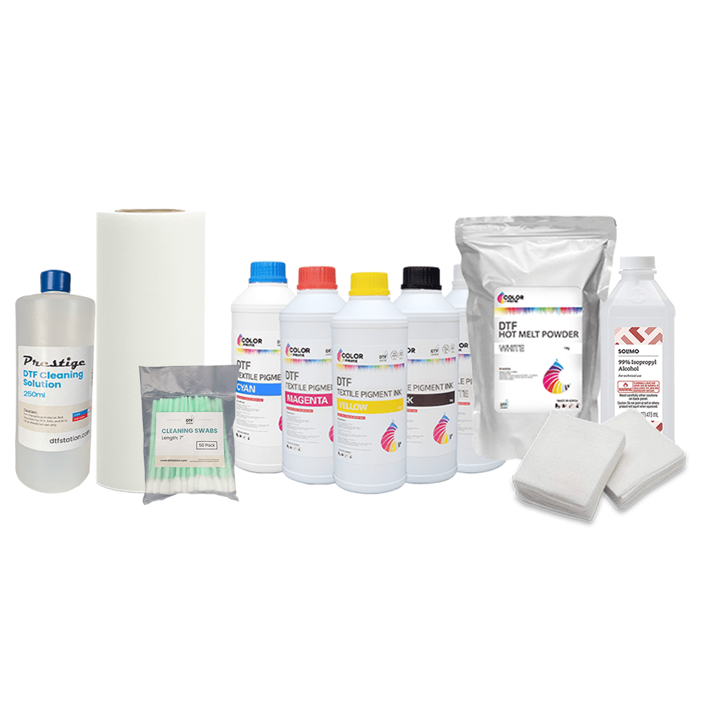 DTF Station Supply Bundle - 13" Quick Glide Roll - HeatPressNation