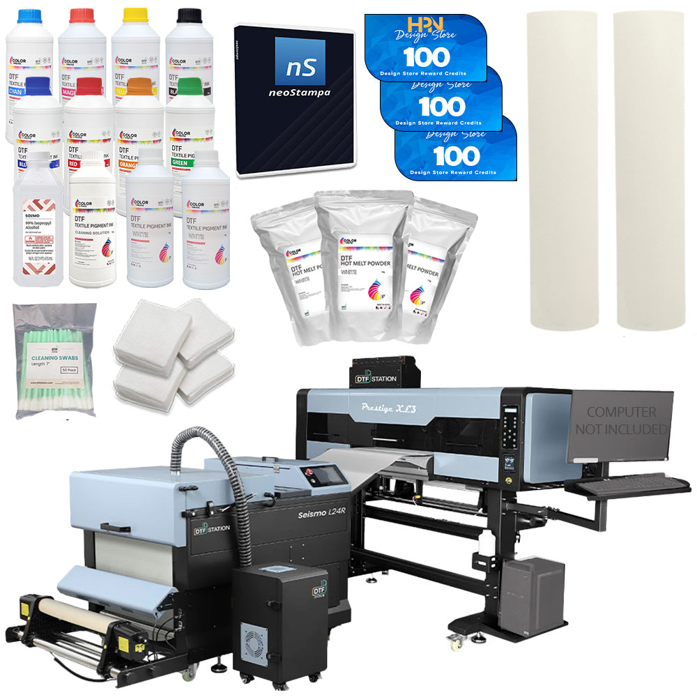 DTF Station Prestige XL3 24" DTF Printer Bundle Kit