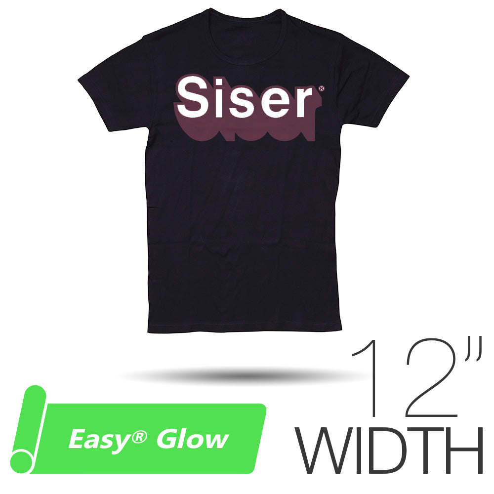 Siser Easy Glow Heat Transfer Vinyl 12" - By the Yard