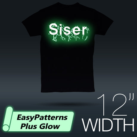 Siser EasyPatterns Plus Glow Heat Transfer Vinyl 12" - Meterware