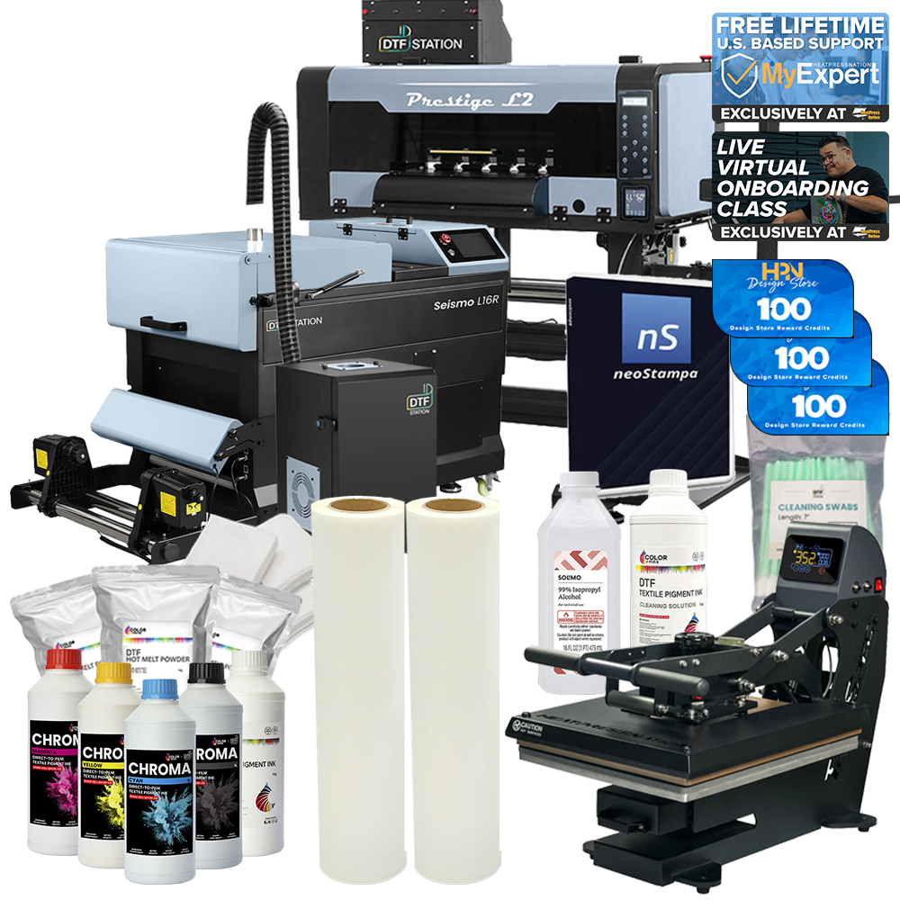 DTF Station Prestige L2 16" Drucker L16R Shaker-Zubehörpaket