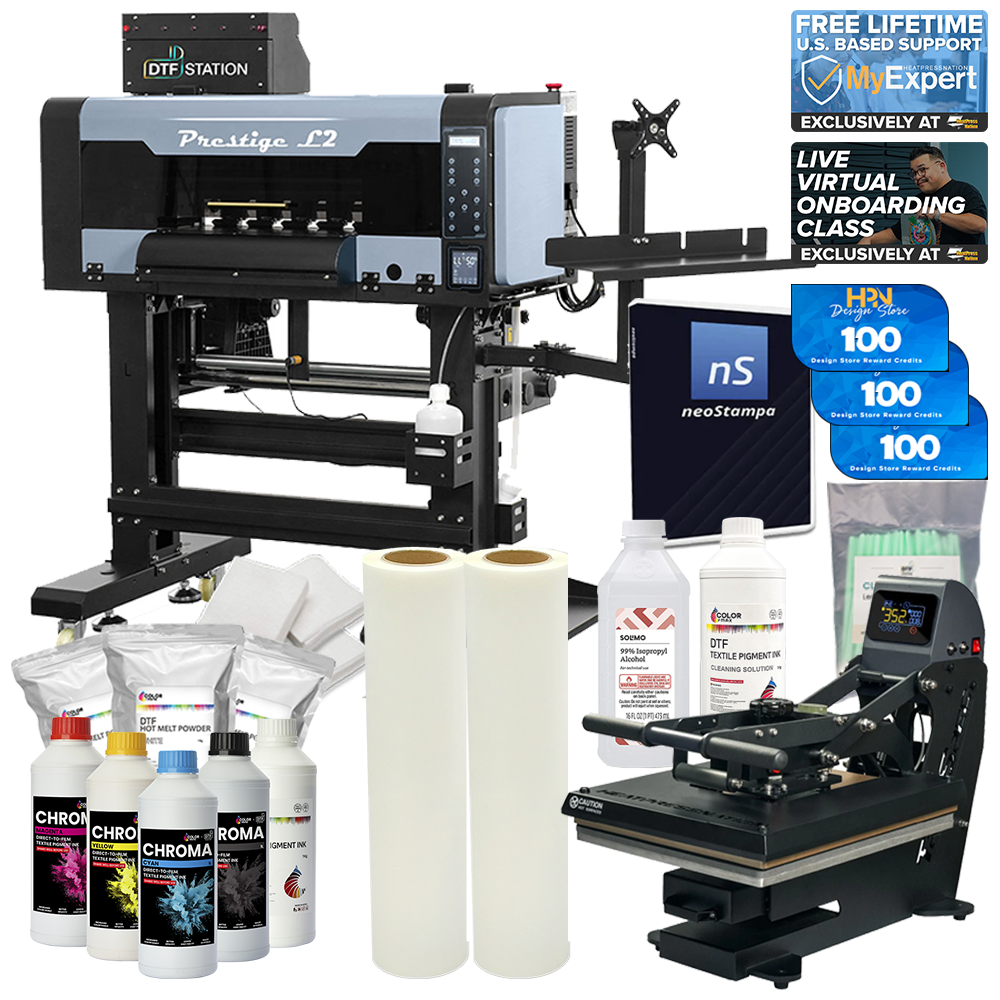 DTF Station Prestige L2 16" Printer with Supply Bundle