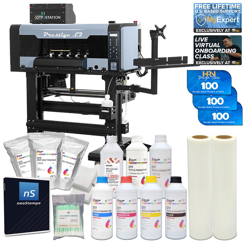 DTF Station Prestige L2 16" Printer with Supply Bundle - HeatPressNation