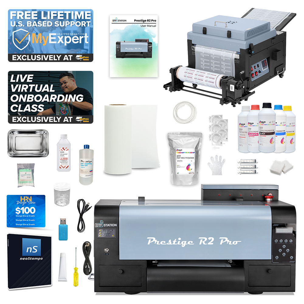 DTF Station 13" Prestige R2 Pro mit 13" Shaker Bundle