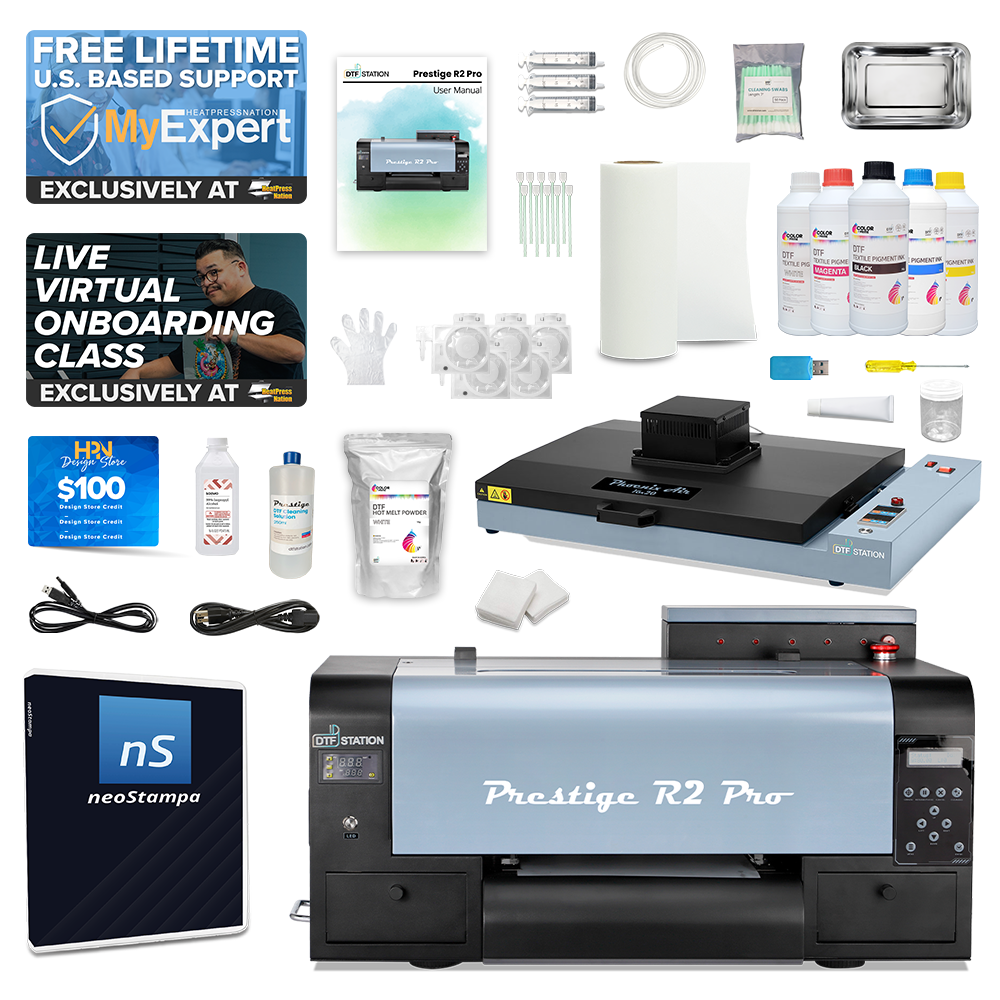 DTF Station Prestige R2 Pro 13" Curing Oven Bundle