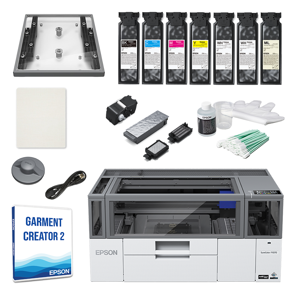 Epson SureColor F1070 DTG/DTF Hybrid Printer