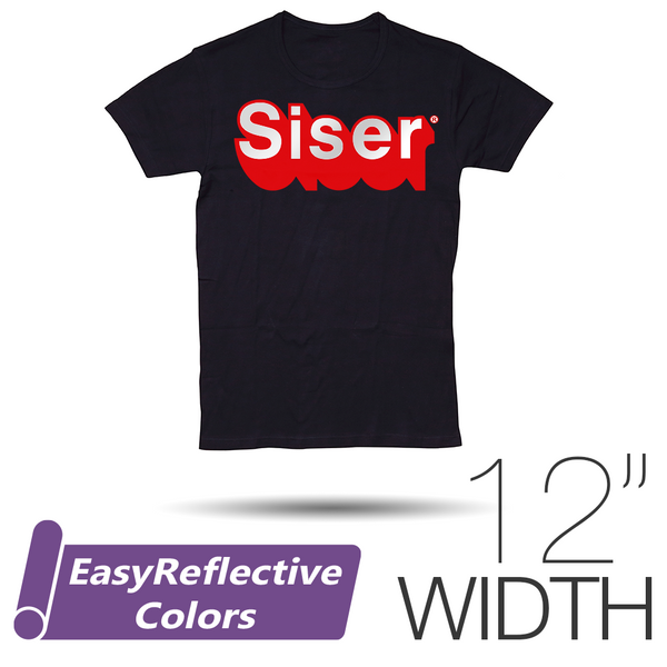 Siser EasyReflective Colors Heat Transfer Vinyl - 12" Width