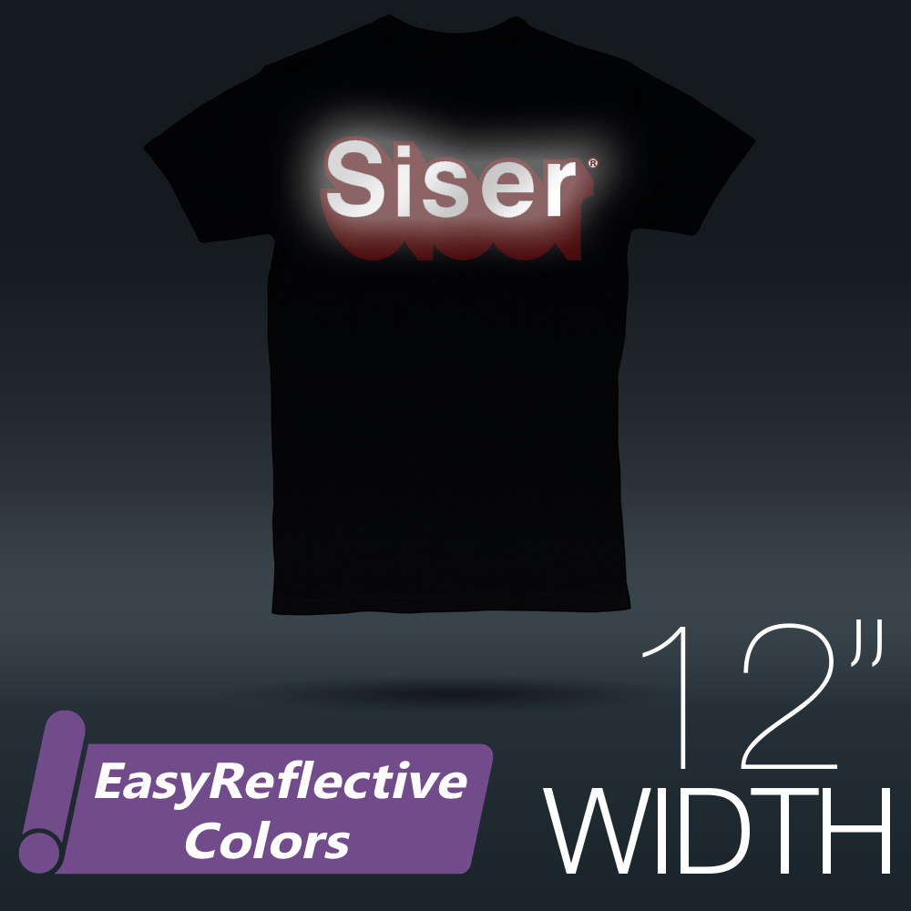 Siser EasyReflective Colors Heat Transfer Vinyl 12" - By the Yard - HeatPressNation