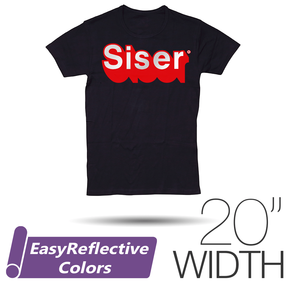 Siser EasyReflective Colors Heat Transfer Vinyl 20" - By the Yard - HeatPressNation