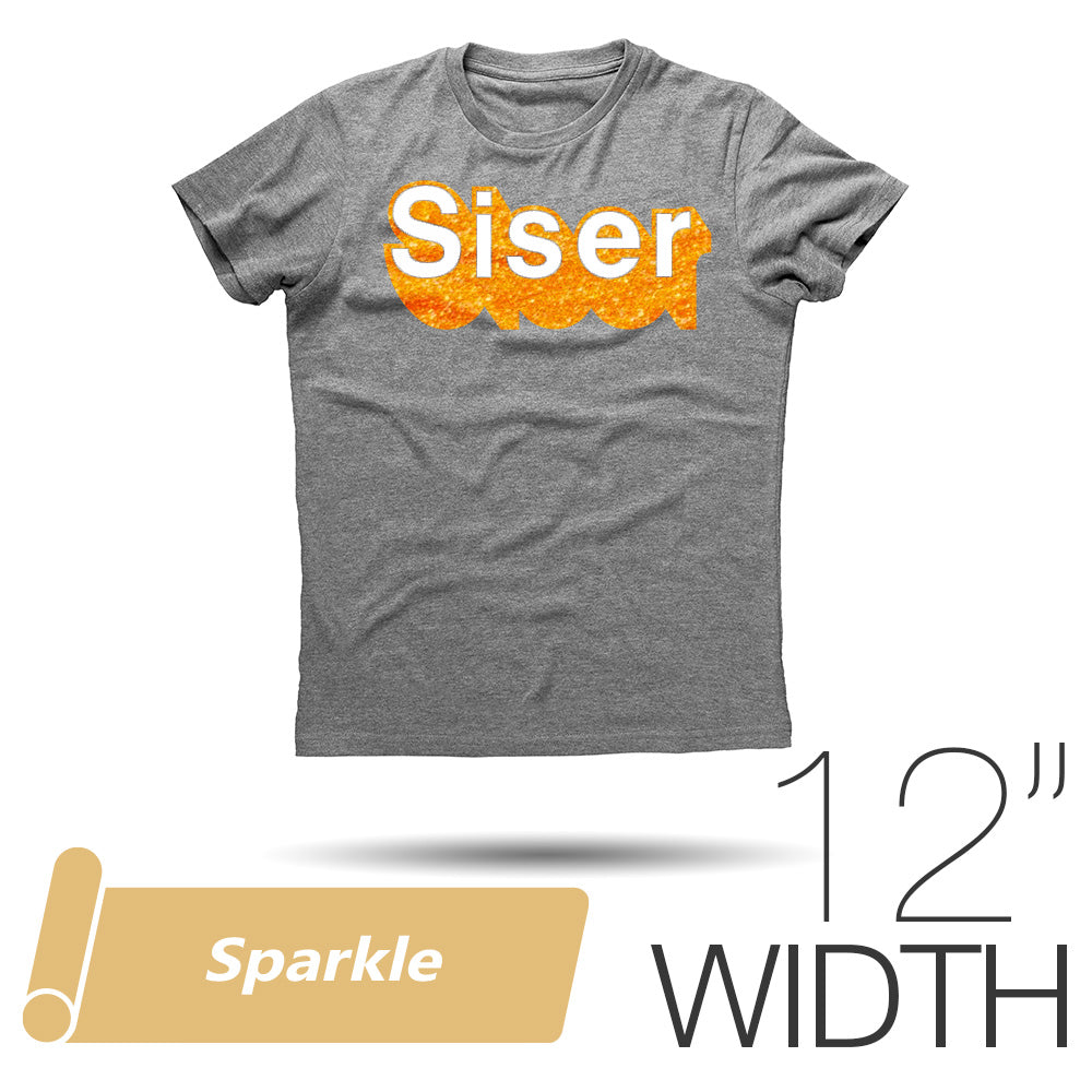 Siser SPARKLE Heat Transfer Vinyl 12" - By the Yard