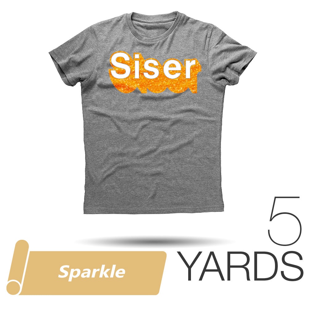 Siser SPARKLE Wärmeübertragungsvinyl – 12 Zoll x 5 Yards
