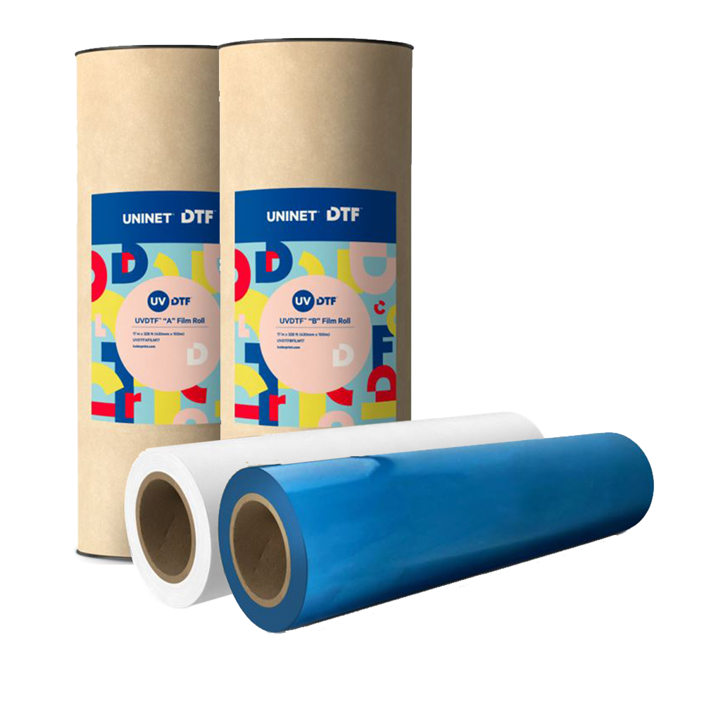 Uninet UV DTF 17" Film Rolls for UV DTF 3000