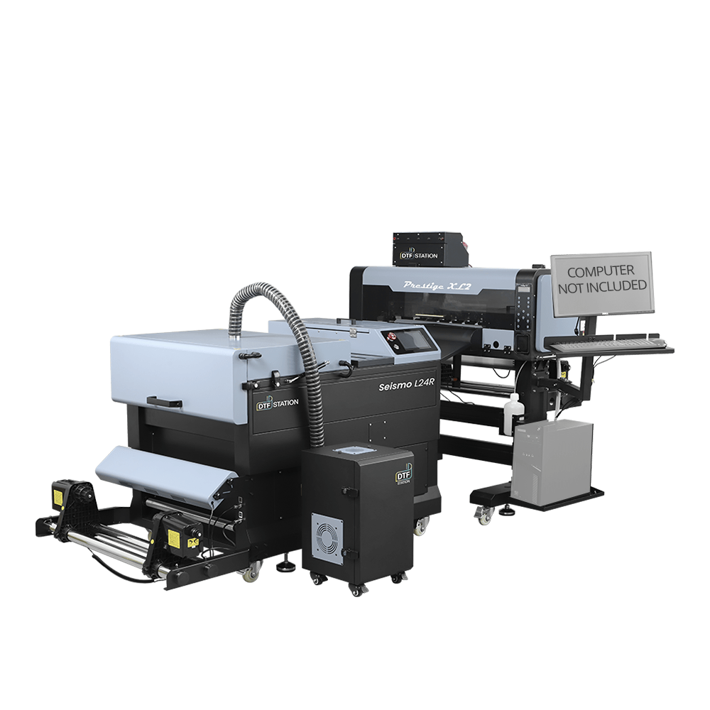 DTF Station Prestige XL2 24" Printer with L24R Shaker Bundle - HeatPressNation