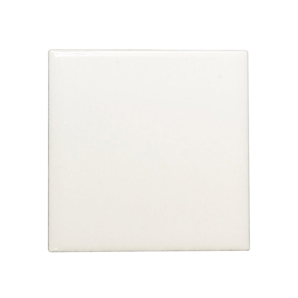 HPN SubliCraft 1.75" x 1.75" White Gloss Sublimation Ceramic Tile - 200 per Case - HeatPressNation