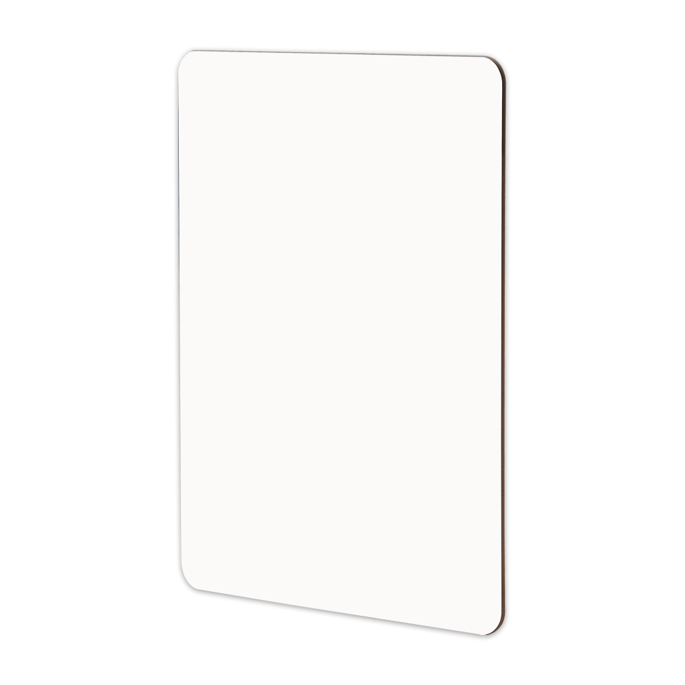 Unisub 8" x 10.3" Dry Erase Sublimation Hardboard Message Board - HeatPressNation