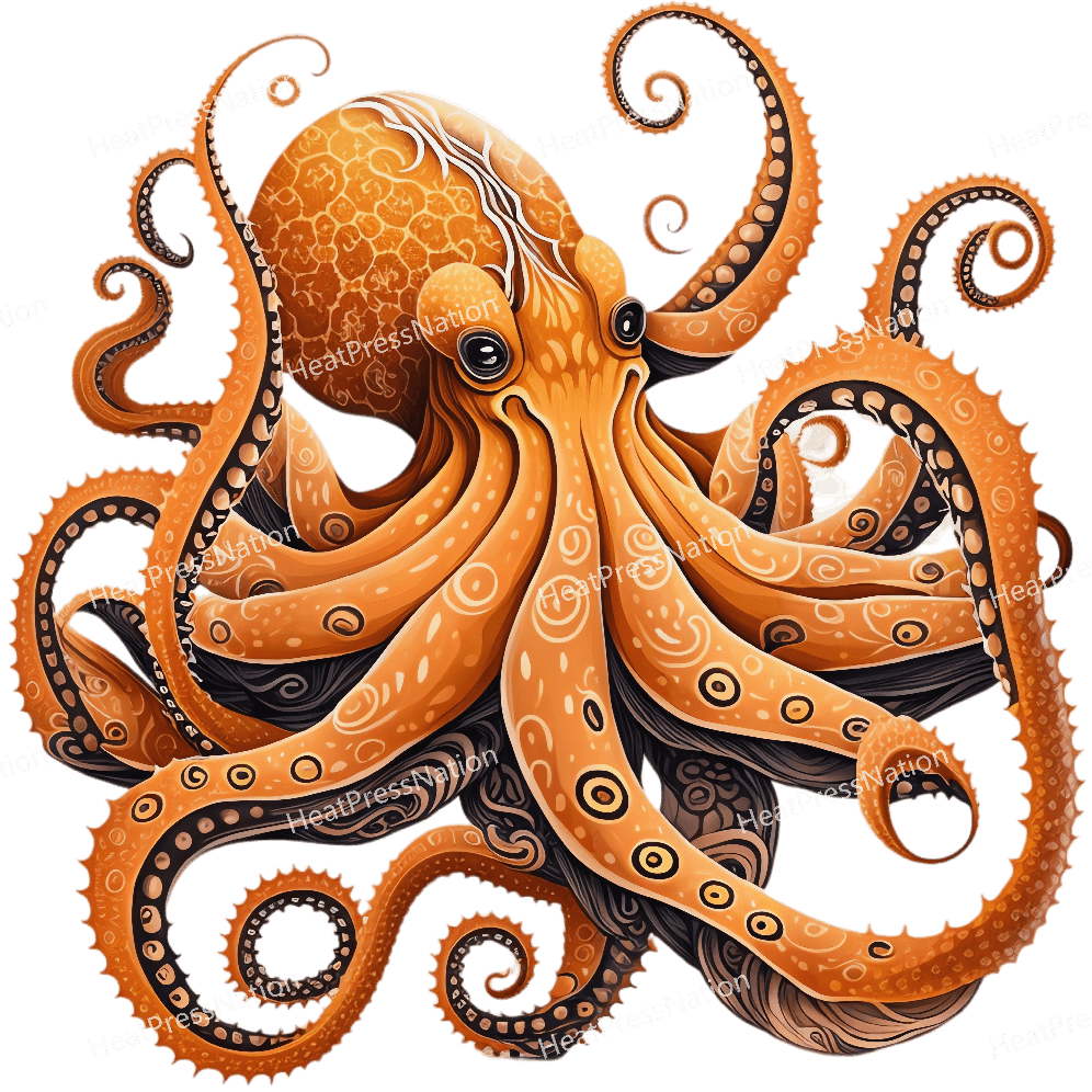 Octopus Design - HeatPressNation