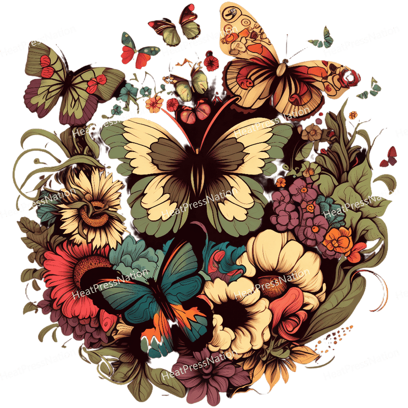 Butterfly Bouqet Design