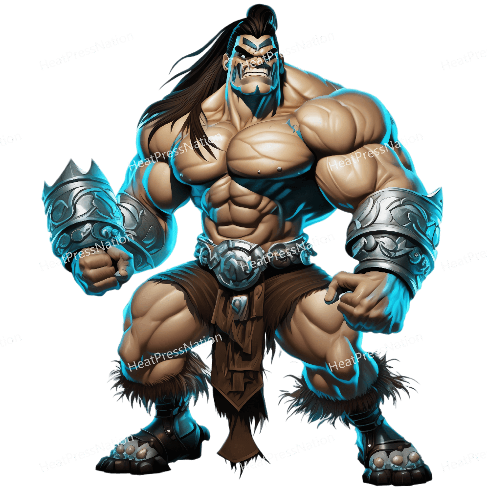 Buff Warrior Design - HeatPressNation