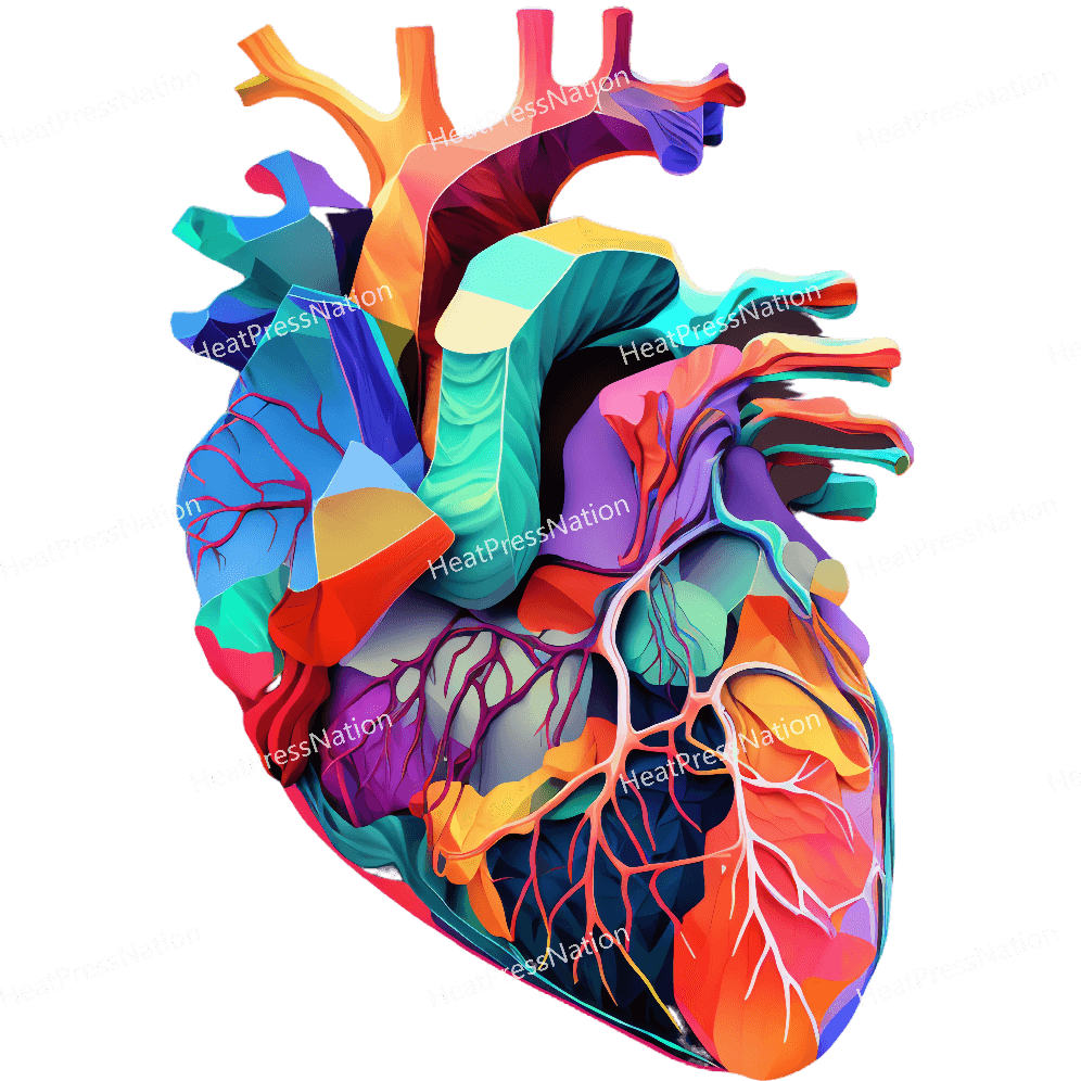 Neon Heart Design - HeatPressNation