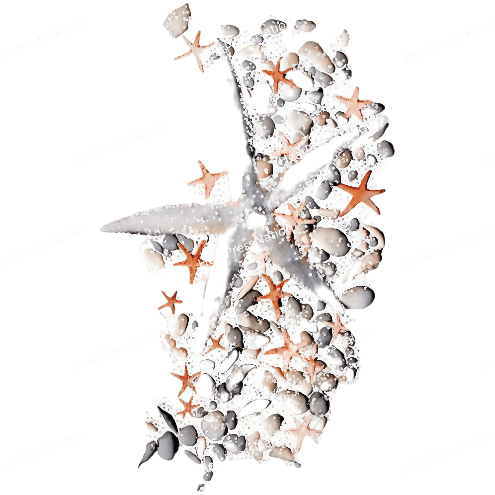 Beach Starfish Design - HeatPressNation