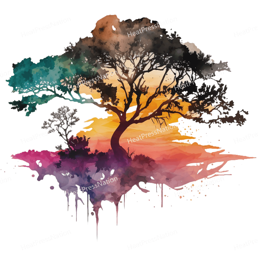 Night Tree Design - HeatPressNation