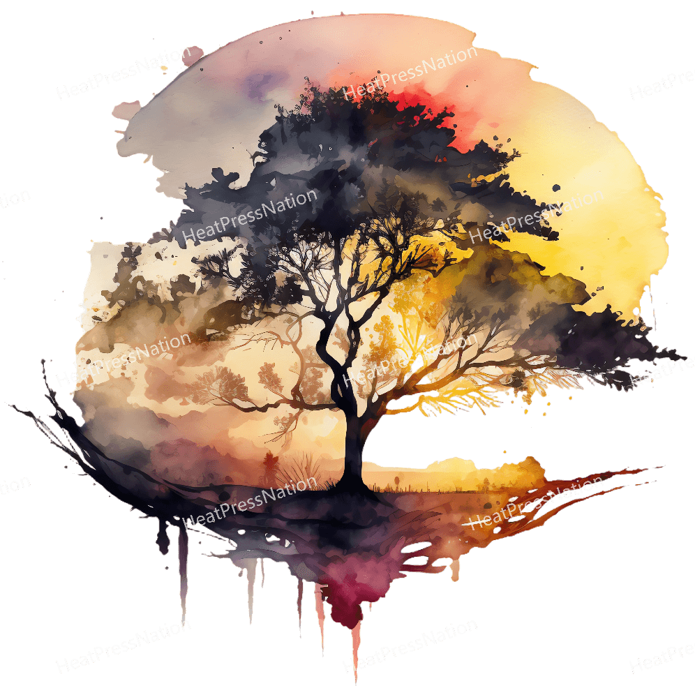 Overview Tree Design - HeatPressNation