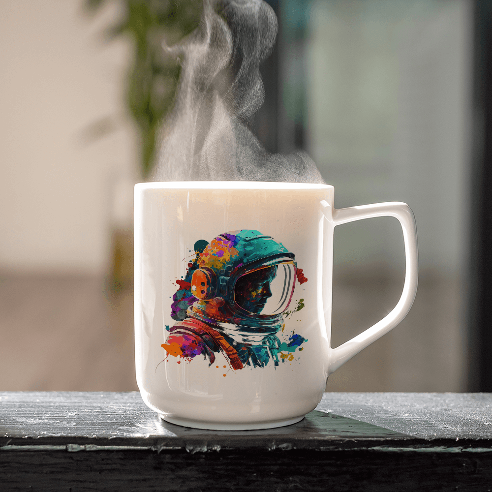 Colorful Astronaut Design - HeatPressNation