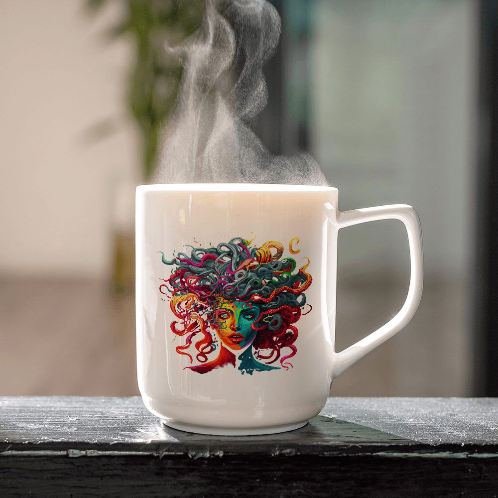 Neon Wild Hair Design - HeatPressNation