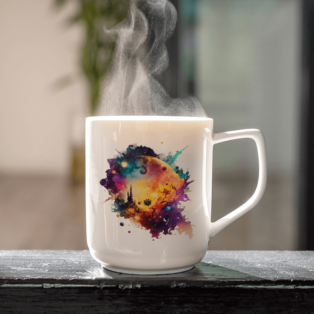 Colorful Distant World Design - HeatPressNation