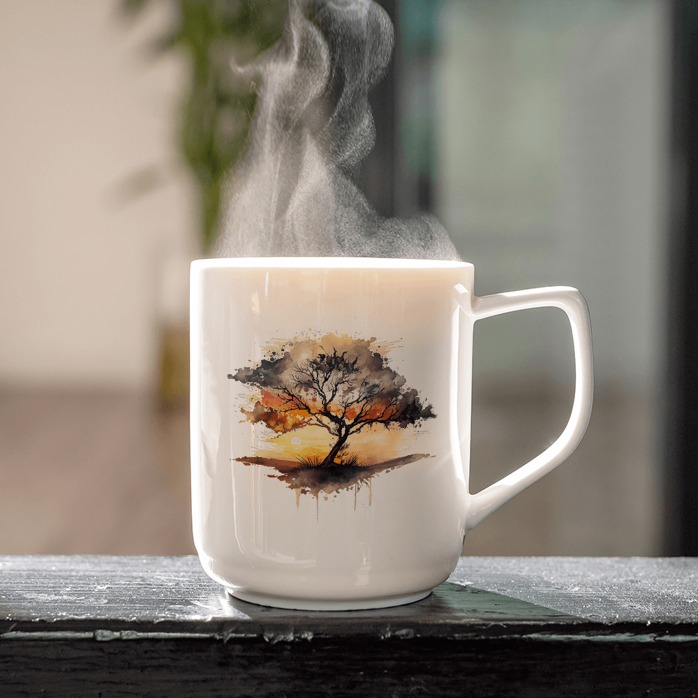 Watercolor Tree Design - HeatPressNation