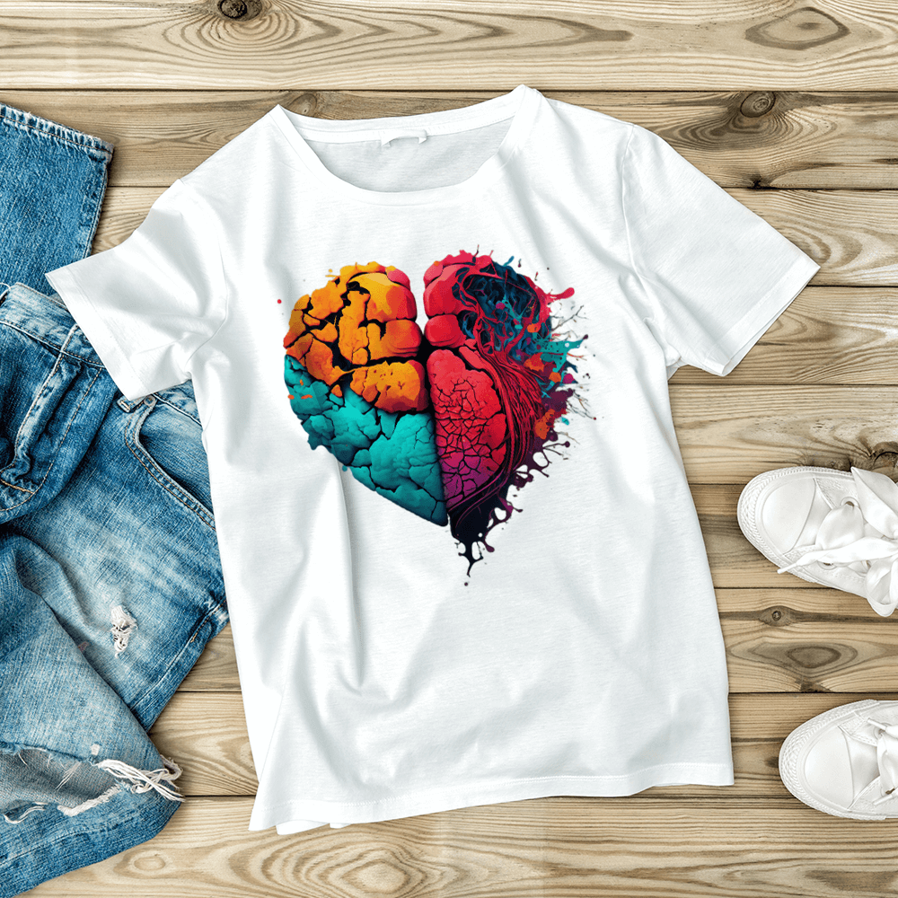 Heart Mashup Design - HeatPressNation