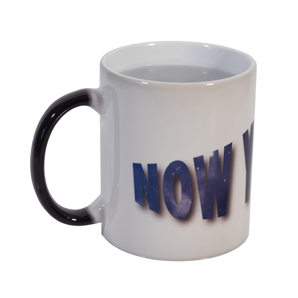 HPN ORCA Premium 11 oz. Black Color Changing Sublimation Ceramic Mug - 36 per Case - HeatPressNation