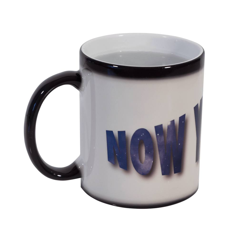 HPN ORCA Premium 11 oz. Black Color Changing Sublimation Ceramic Mug - 36 per Case - HeatPressNation