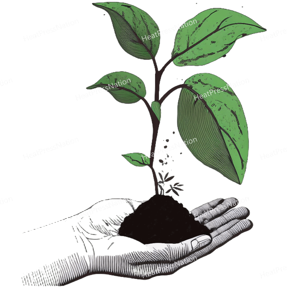 Plant in Hand Design - HeatPressNation