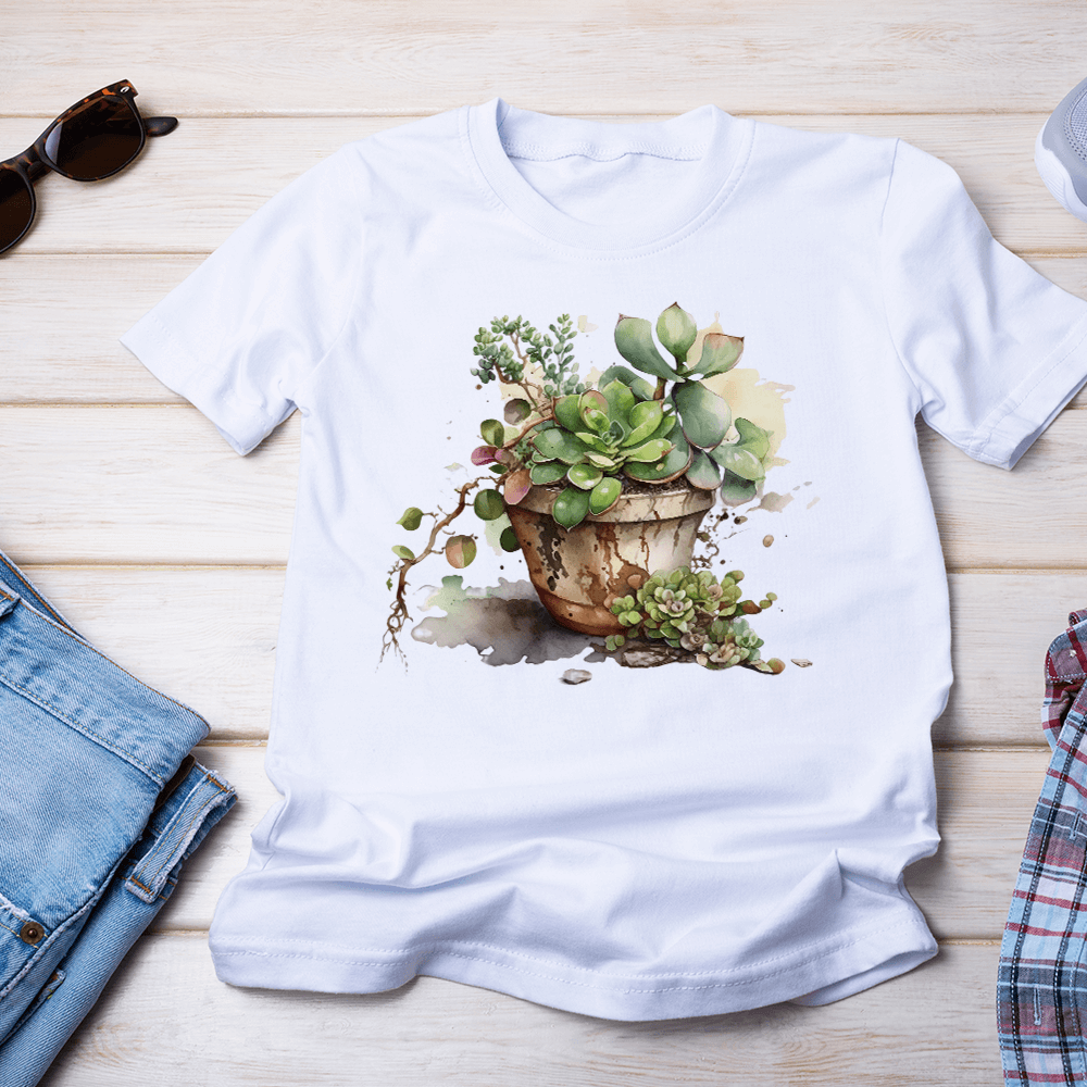 Watercolor Plant Design - HeatPressNation