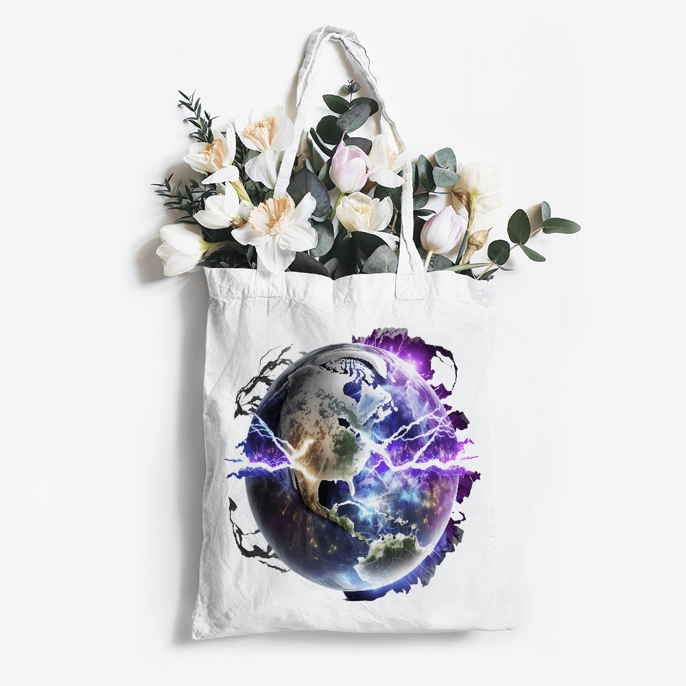 Lightning Globe Design - HeatPressNation