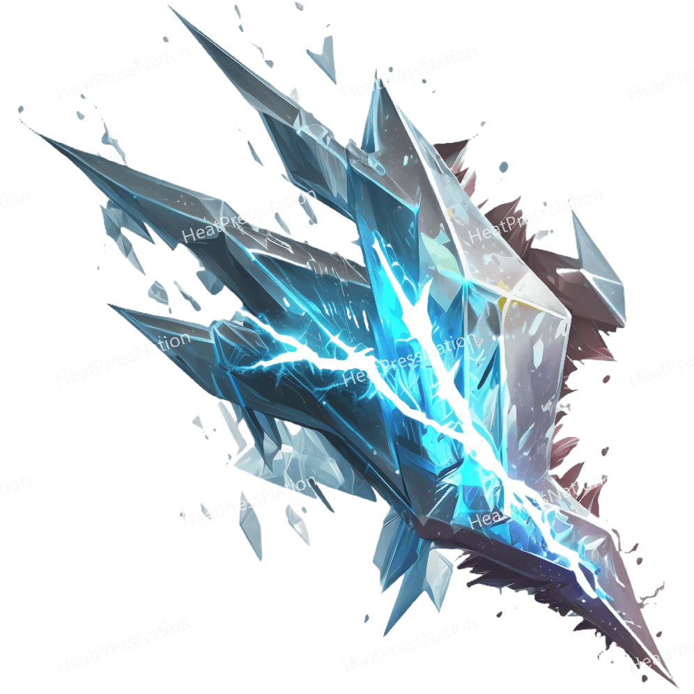 Ice Crystalized Design - HeatPressNation