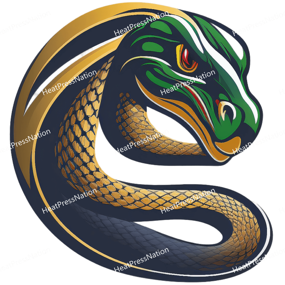 Snake Cartoon Design - HeatPressNation
