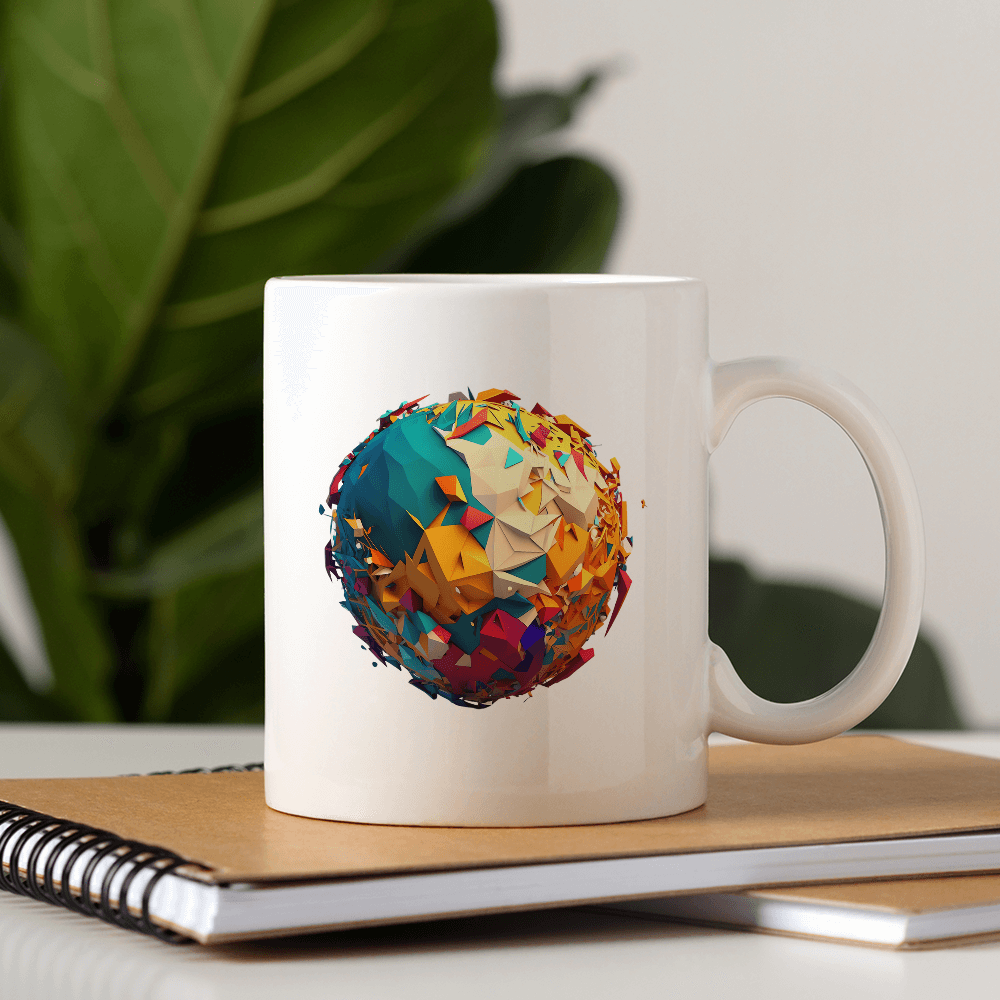 Colorful Orb Sphere Design - HeatPressNation